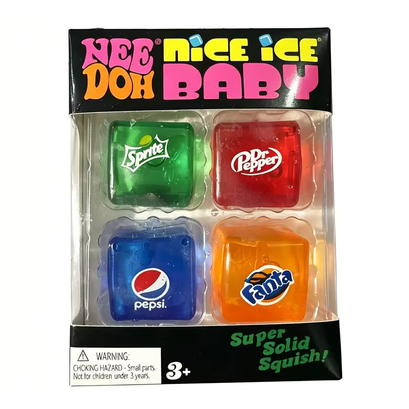 Schylling NeeDoh Nice Cube, Sensorisches Quetschspielzeug - Bild 2