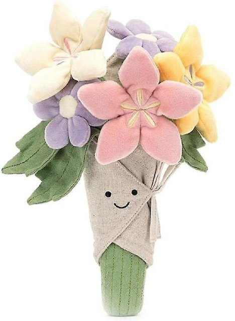 Malystelle Plüschblumen, Plüschtiere, Strauß Puppe, Bunt / Mehrfarbig - Bild 1