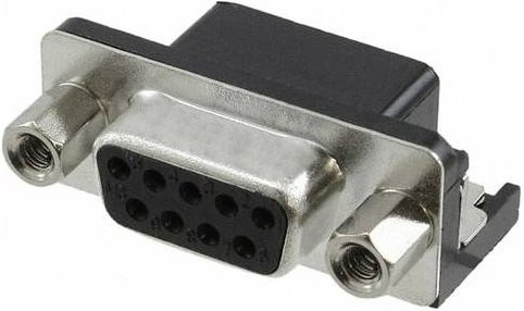 Amphenol L77SDE09SA4CH4F Steckverbinder in Silber - Bild 1