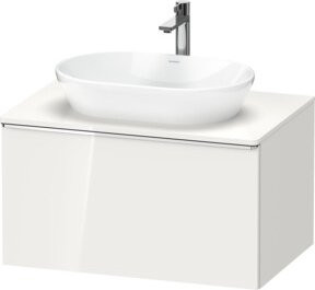 Duravit Waschtischunterschrank D-Neo wandhängend in Weiß, B/T/H: 80 x 55 x 45,9 cm - Bild 1