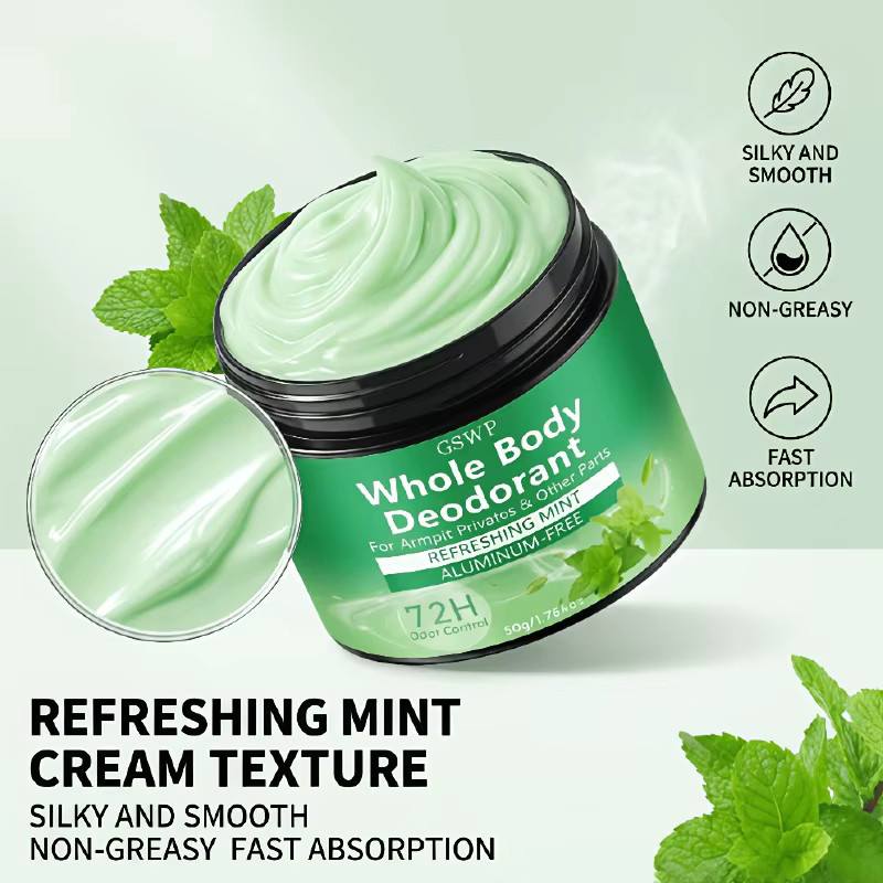 GSWP Minz-Deodorant-Balsam, Unisex, Füße und Körper - Bild 3