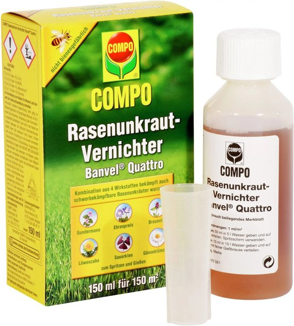 Compo Banvel Quattro Rasenunkraut-Vernichter 150 ml - Bild 1