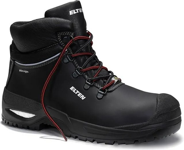 Elten Sicherheitsschnürstiefel FRANCESCO XXSG S3S ESD aus Rindleder in Schwarz Größe 49 - Bild 1