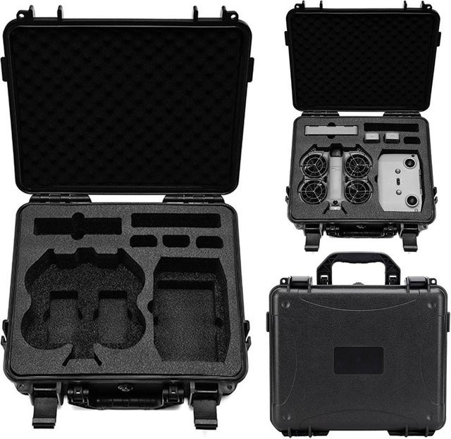 DJI Neo2 Tragbare Schutzbox Wasserdichte Hard Shell Tasche in Schwarz oder Grau - Bild 1