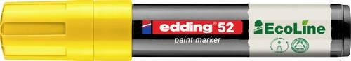 Edding 52 EcoLine Lackmarker Gelb mit 4 mm Strichbreite - Bild 1