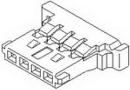 Molex 51146-1500 Bulk Stecker in Weiß aus Kunststoff - Bild 1