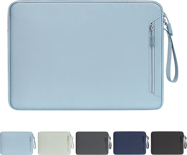 EGYAL Laptoptasche wasserdicht für MacBook Air Pro und Notebooks in Grün oder Blau - Bild 1