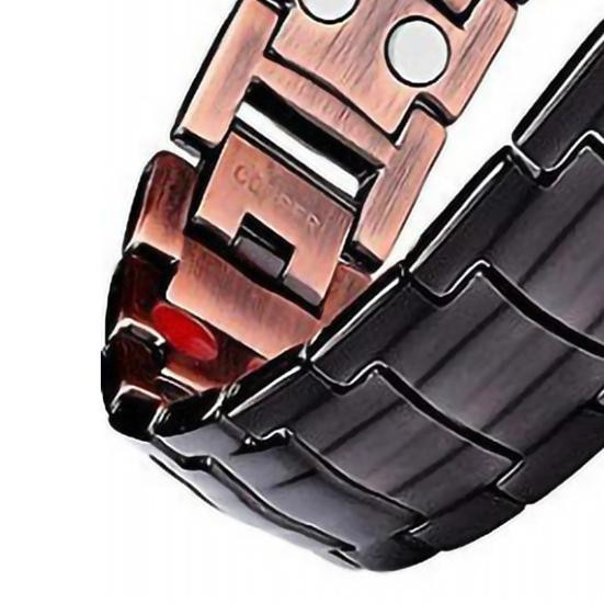 Magnetisches Armband Nail Dance, Kupfer, Herren - Bild 4