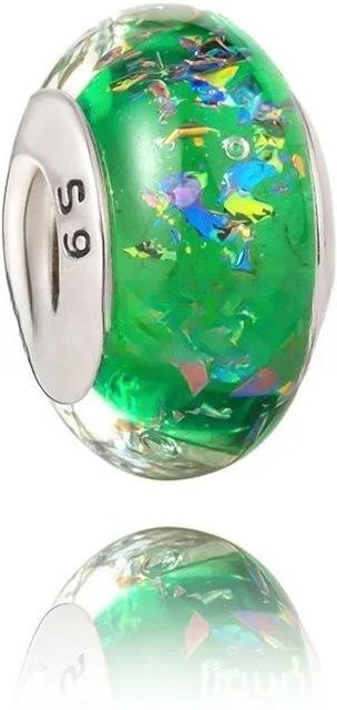 Yiran pet products Charms, Murano Glas, Bunt, Regenbogen, Damen - Bild 1