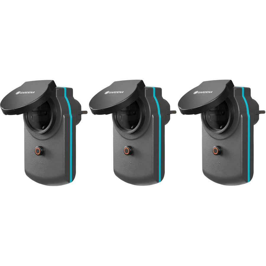 Gardena smart system Zwischenstecker Netzanschluss 3er Set Grau B/T/H: 12,5 x 8 x 26 cm - Bild 2