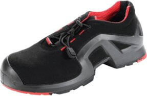 uvex Sicherheitshalbschuh 1 x-tended support S3 in Schwarz/Rot, Größe 42 - Bild 1