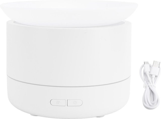OutsideWorld Aromatherapie Diffusor mit 7 Farben Nachtlicht und Luftbefeuchter, Weiß, 200 ml - Bild 1