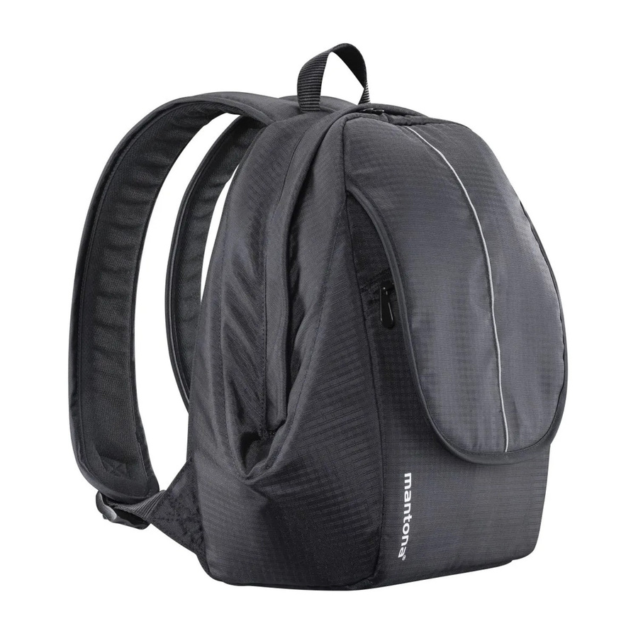 Mantona Elements 10 Fotorucksack für DSLR und Systemkameras in Schwarz - Bild 2