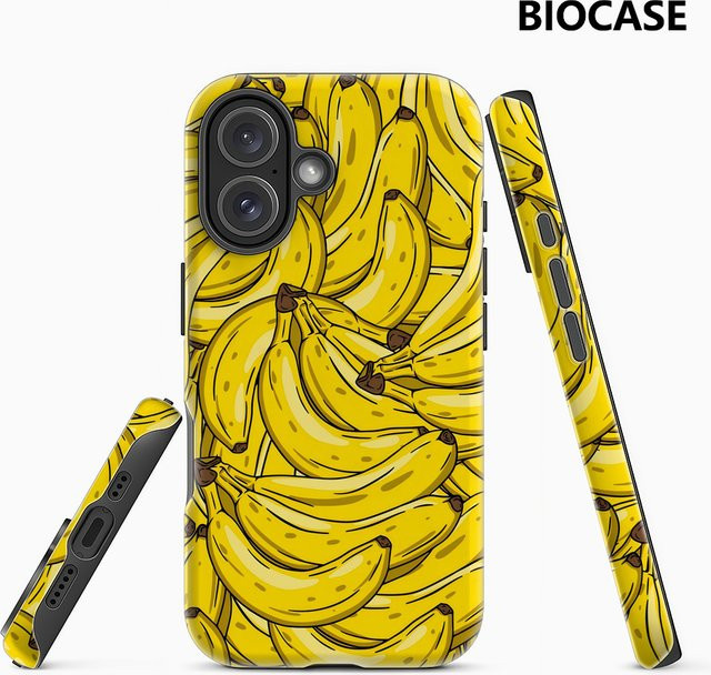 Banana Wave Magnetische Handyhülle für iPhone 17 16 15 14 13 Pro Max Plus Gelb Robuste Einzel- und Doppelschicht-Schutzhülle - Bild 1