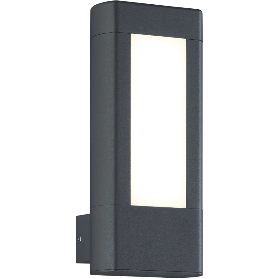 Trio LED-Wandleuchte Rhine Anthrazit für den Außenbereich aus Aluminiumguss B/H/T: 25,0 x 11,0 x 10,5 cm - Bild 2