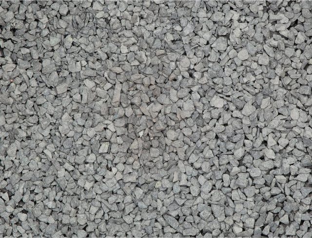 Basalt-Splitt Anthrazit-Grau Körnung 8 mm - 12 mm 15 kg pro Sack - Bild 1