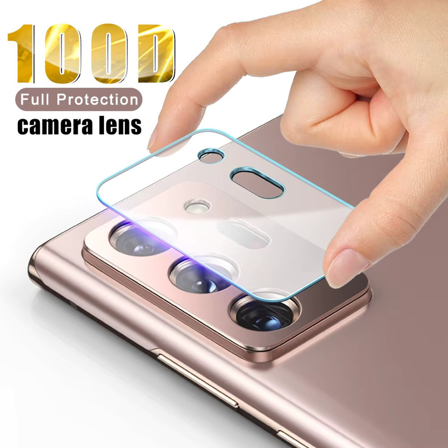 5 Stück Kamerafolie Objektivschutz aus weichem Glas für Samsung S10 Lite, S21 FE, S21 und S22 Ultra, transparent - Bild 2