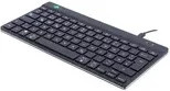 R-Go Tools Compact Break Ergonomische Tastatur Kabelgebunden QWERTZ Deutsch Schwarz - Bild 2