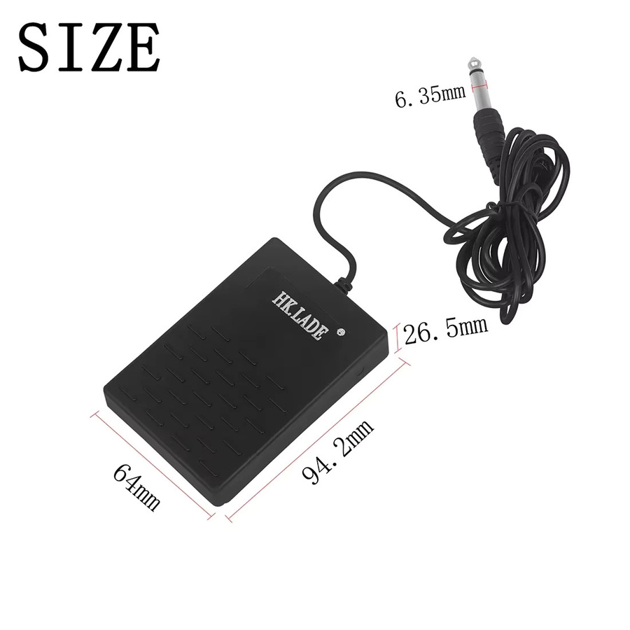 SLADE Piano Sustain Pedal in Schwarz aus ABS für elektronische Klaviere und Tastaturinstrumente - Bild 2