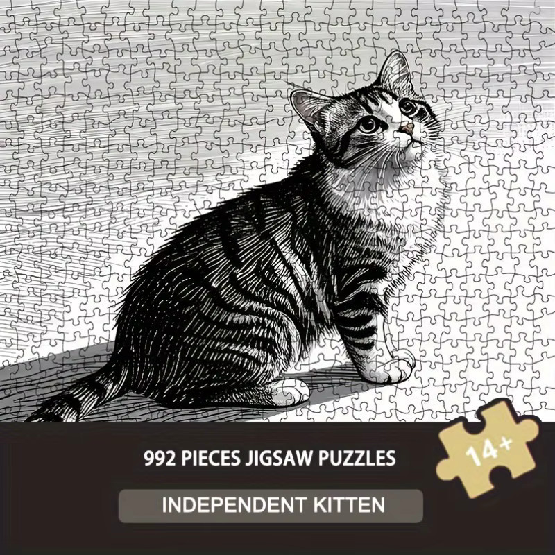 MaxRenard Independent Kitten, Puzzle, 992 Teile, ab 14 Jahren - Bild 3