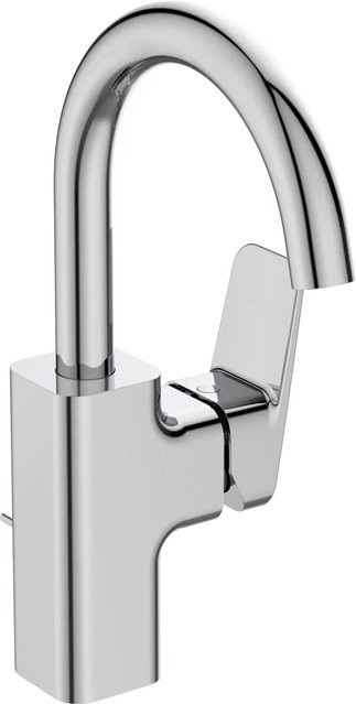 Ideal Standard Waschtischarmatur Ceraplan Einhebelmischer in Chrom mit schwenkbarem Auslauf und Wassersparfunktion - Bild 1