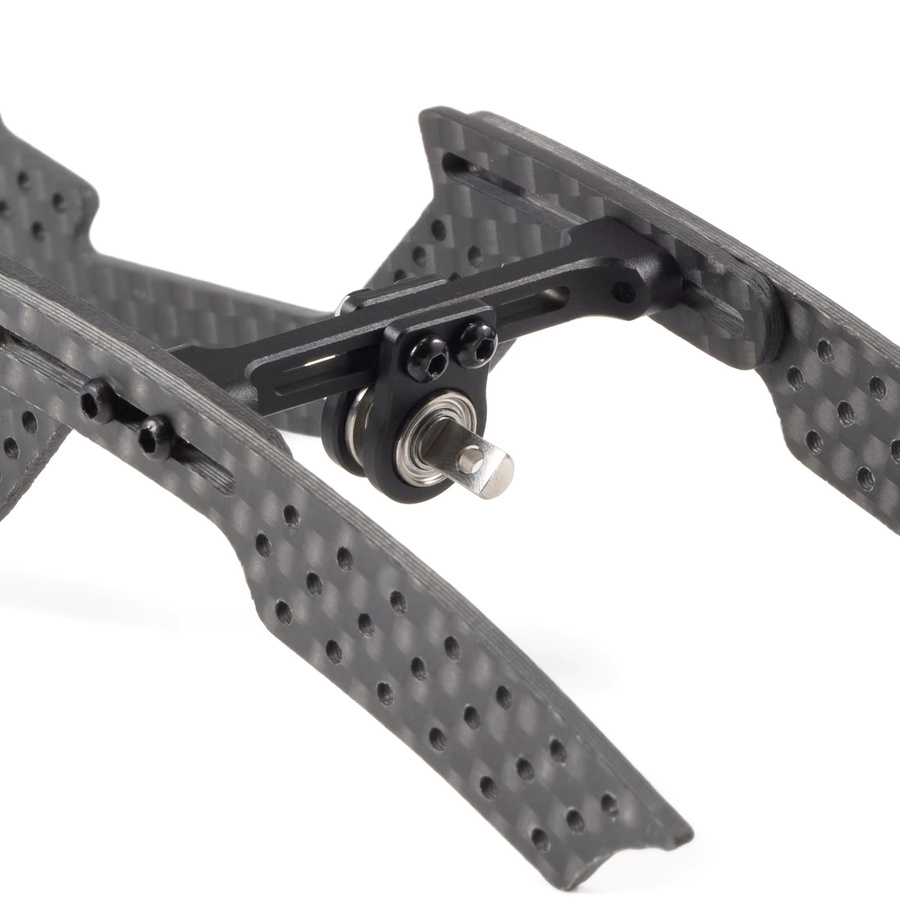 Einstellbares 1/24 Trägerlager, Zubehör, Metall, Schwarz - Bild 4