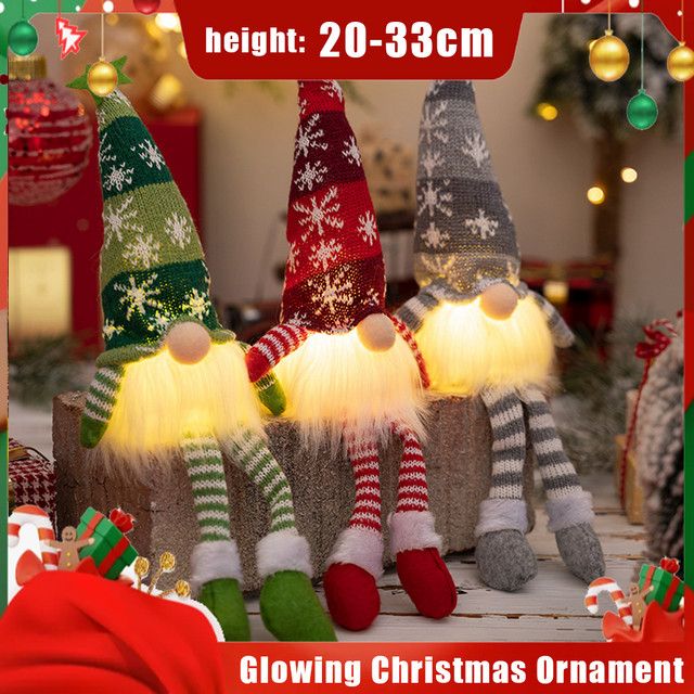 Weihnachtsmann Plüschtier Hängedekoration in Multicolor für deine festliche Weihnachtsdekoration - Bild 1