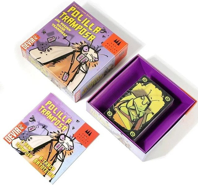 Polilla Tramposa, Brettspiel, Partyspiel, Strategiespiel, ab 7 Jahren - Bild 1