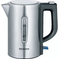 Severin Mini-Reisewasserkocher WK 3647 aus Edelstahl in Schwarz und Silber, 500 ml - Bild 1