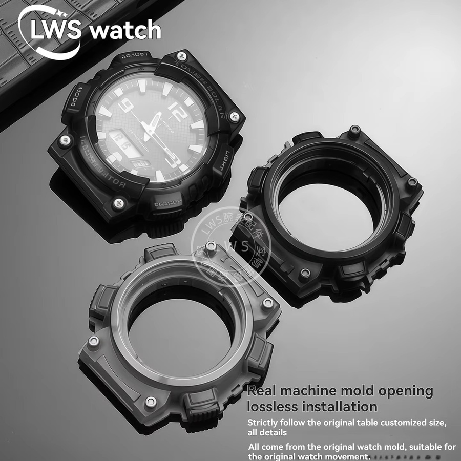 Casio Innengehäuse für G-SHOCK, Edelstahl, Schwarz, Unisex - Bild 4