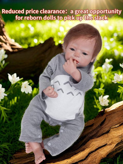 OtardDolls Wiedergeborene Puppen, 20-22 Zoll, Set, Grau, Plüsch / Textil - Bild 1