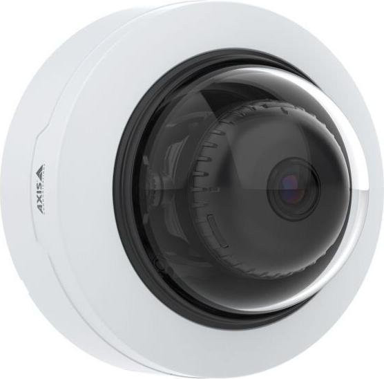 Axis P3275-V 2MP Indoor Dome IP-Kamera mit 3.4-9.8 mm Varifokalobjektiv, IR und AI-Analytics in Weiß - Bild 1