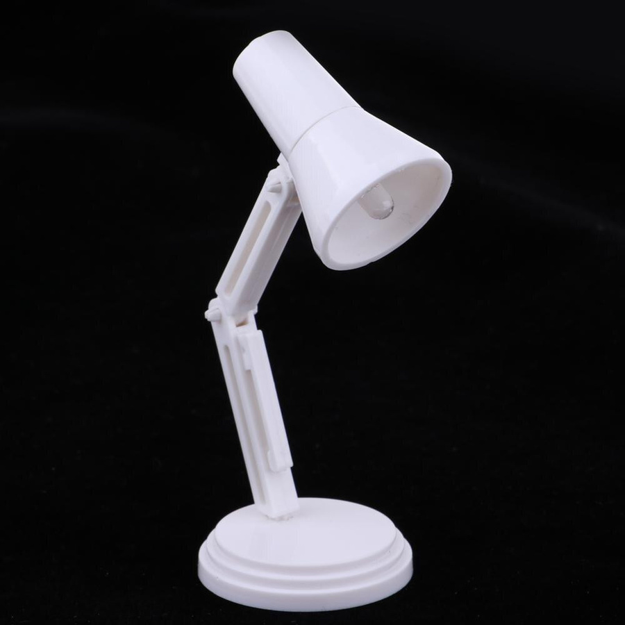 Safe guard Weiße LED-Schreibtischlampe, Modellmöbel, Maßstab 1:6, Blau - Bild 2