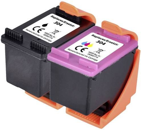 Renkforce Druckerpatronen Kombi-Pack kompatibel mit HP 304, Farben: Schwarz, Cyan, Magenta, Gelb - Bild 1