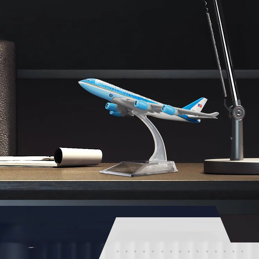 ZOCO The Air Force One 747 Modellflugzeug, 1:400, Metall - Bild 3