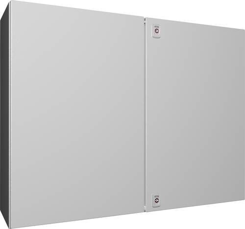 Rittal AX Kompakt-Schaltschrank aus Stahlblech in Grau, H: 100,0 cm, B: 76,0 cm, T: 30,0 cm - Bild 1