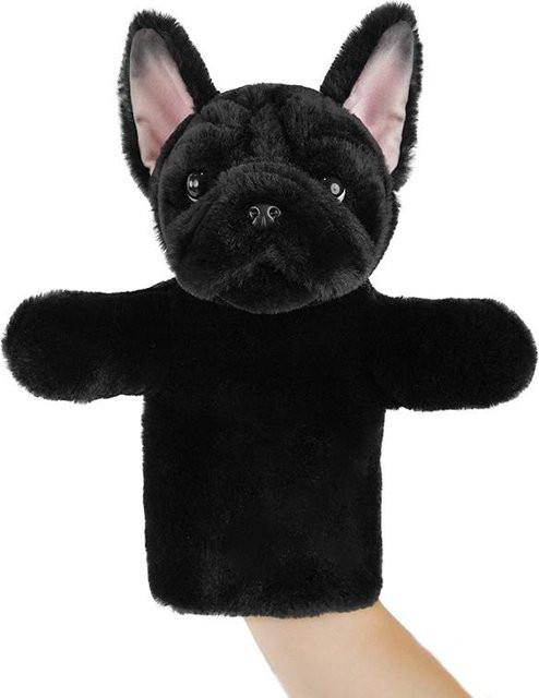 Niedliche Welpen Plüsch Handpuppen, 6er Set, ab 14 Jahren - Bild 1
