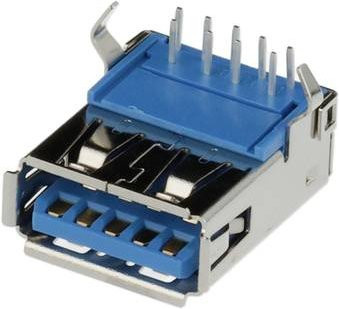Molex USB 3.0 Stecker Typ A in Blau - Bild 1