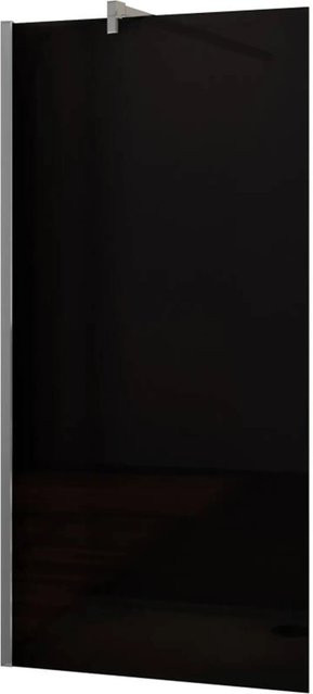 AICA Walk-In Duschkabine F131 mit Rauchglas und Stabilisator, B: 120 cm, H: 200 cm, 10mm NANO-Glas mit Easy-Clean-Beschichtung - Bild 1