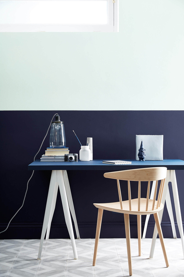 Little Greene Intelligent Matt Emulsion Wandfarbe Dock Blue 252, 2,5 l - Bild 1