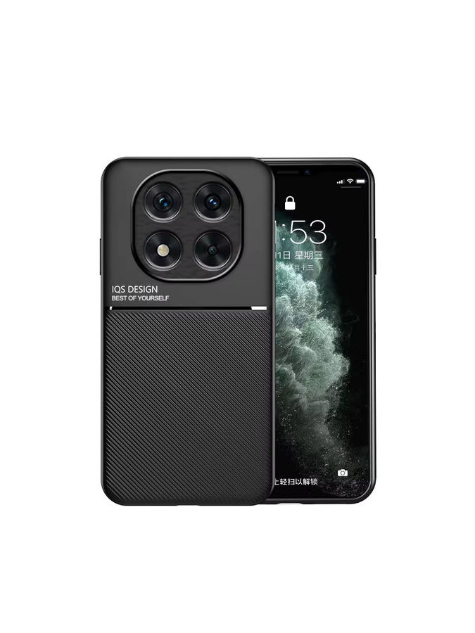 Magnetische Xiaomi Redmi Note 14 13 12 Pro Plus Handyhülle in matt und rutschfest, Farben: Rot oder Schwarz - Bild 4