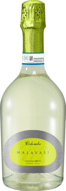 Malavasi Colombo Lugana, Schaumwein, Trebbiano di Lugana, 2023, Lombardei, Brut, 12,5 %, 0,75 l - Bild 1