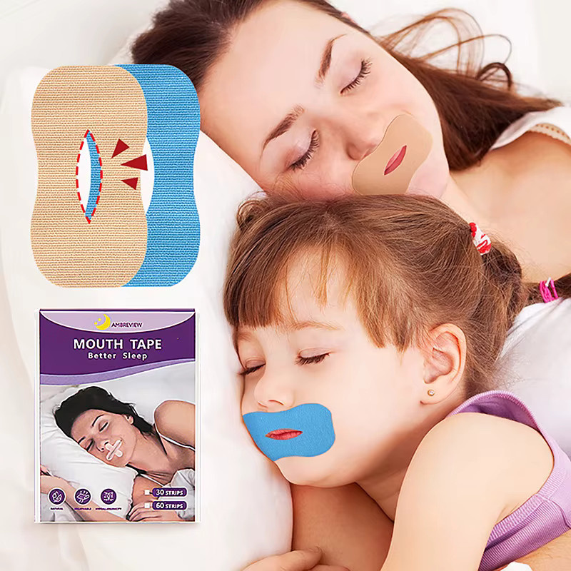 HNKMP Anti Schnarchen Mund Dichtung Aufkleber, Unisex - Bild 2
