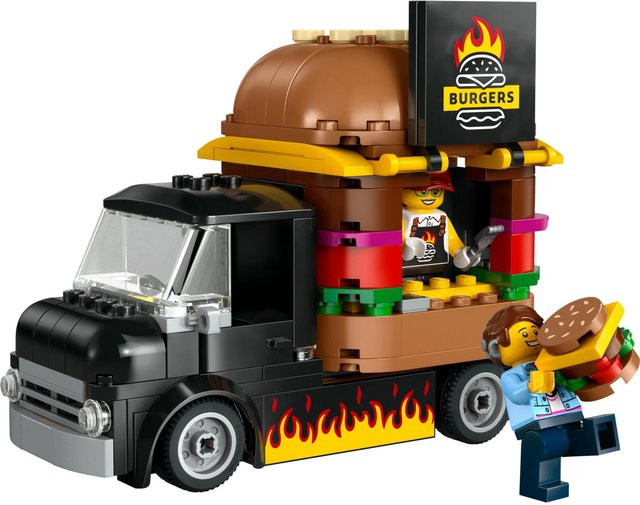 LEGO City Burger-Truck Konstruktionsspielzeug - Bild 3