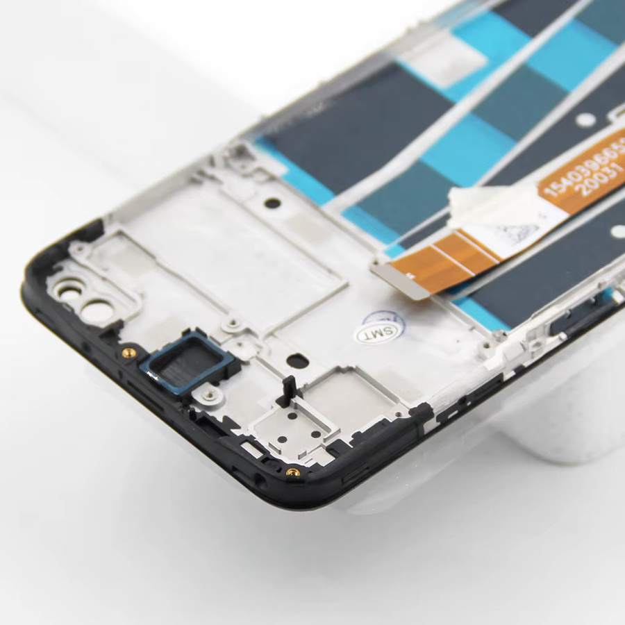 Oppo LCD-Touchscreen Ersatzdisplay mit Rahmen für A92 A72 A52 in Schwarz, 6.5 Zoll, Modell CPH2059 CPH2061 CPH2069 CPH2067 - Bild 4