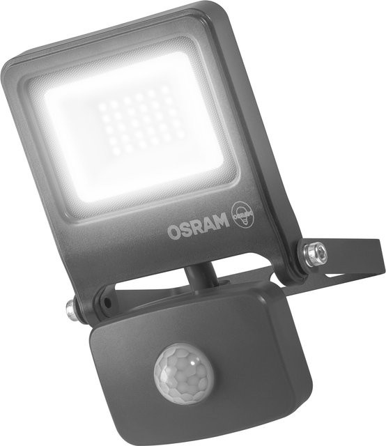 OSRAM Endura Flood Sensor LED-Außenstrahler mit Bewegungsmelder und Dämmerungssensor, 20 W, 1800 Lumen, 4000 K, Dunkelgrau, IP65 - Bild 1