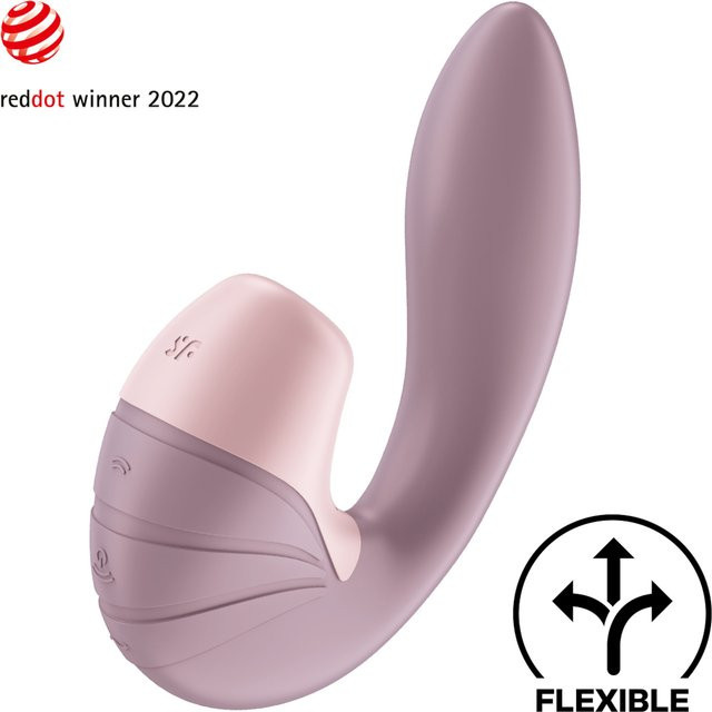 Satisfyer Supernova Vibrator in Beige und Pink, Länge: 18 cm - Bild 1