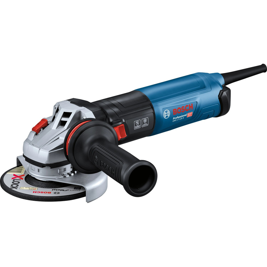 Bosch Professional Winkelschleifer GWS 17-125 S mit 1700W und 125mm Scheibendurchmesser in Blau/Schwarz - Bild 2