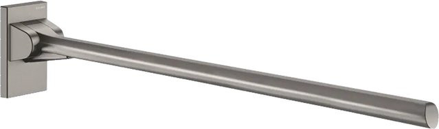 Delabie Be-Line D42 Stützklappgriff aus Aluminium in Anthrazit, Wandmontage, L: 85 cm - Bild 1