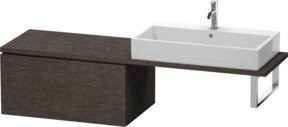 Duravit Unterschrank L-Cube in Eiweißdeckelgebürstet mit 1 Auszug, Breite: 82 cm, Tiefe: 54,7 cm, Höhe: 40 cm - Bild 1